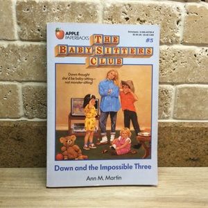 Vintage Babysitter's Club #5 - Dawn and the Impossible Three